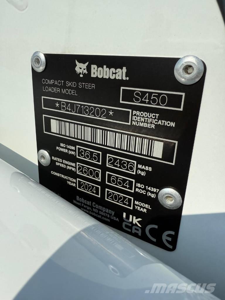 Bobcat S 450 Kompaktrakodók