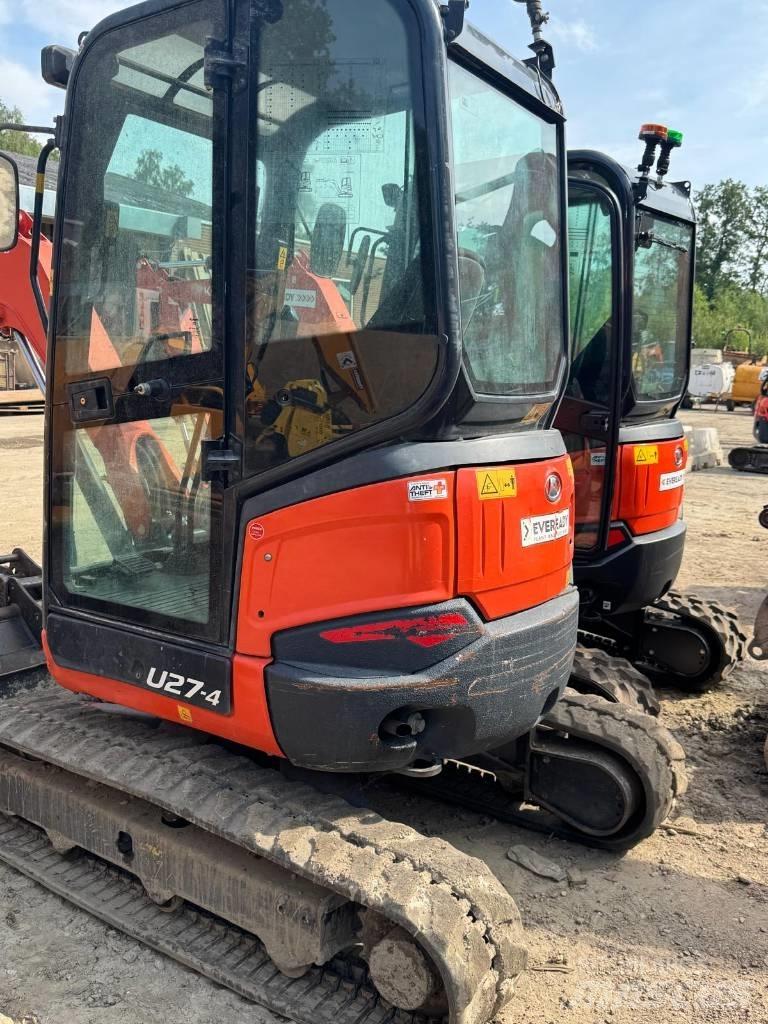 Kubota U 27-4 Mini kotrók < 7t