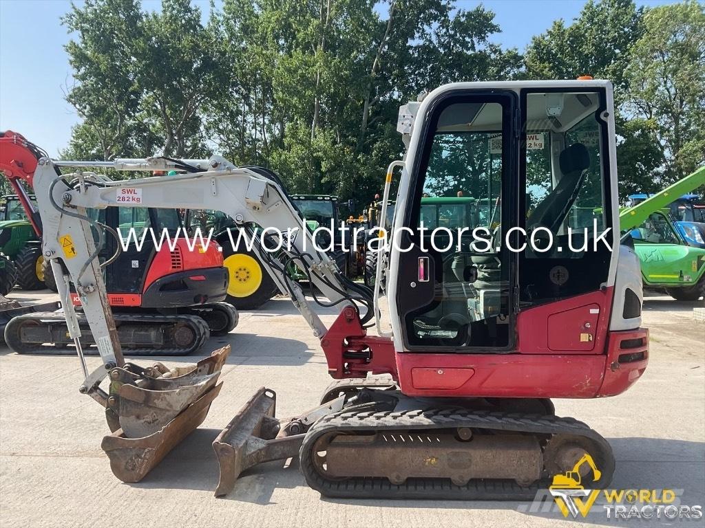 Takeuchi TB 230 Mini kotrók < 7t