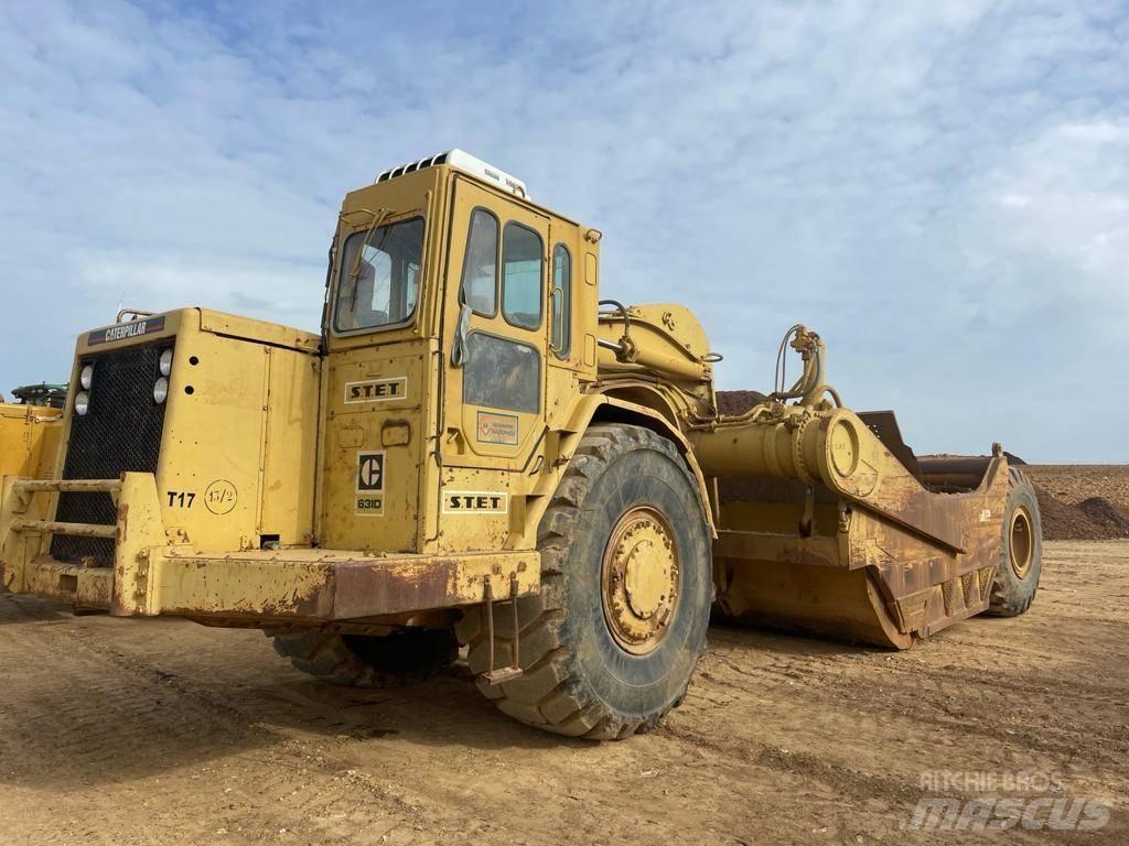 CAT 631 D Földnyesők (szkréperek)
