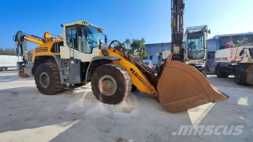 Liebherr L 556 Gumikerekes homlokrakodók