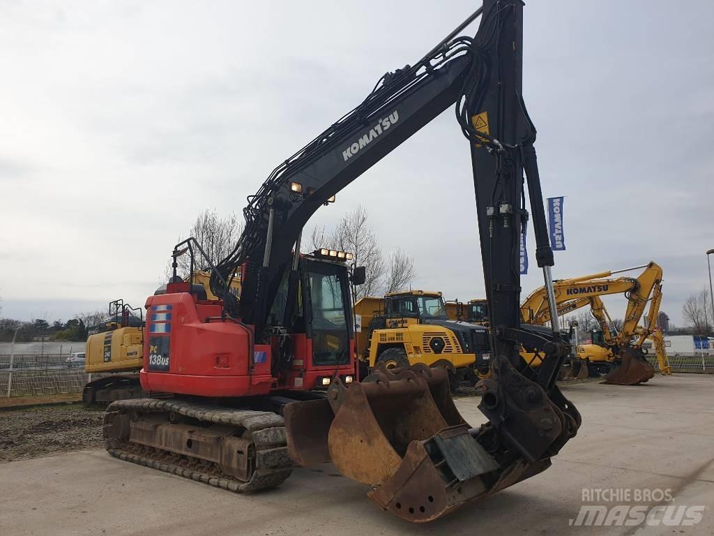 Komatsu PC138US-11 Lánctalpas kotrók