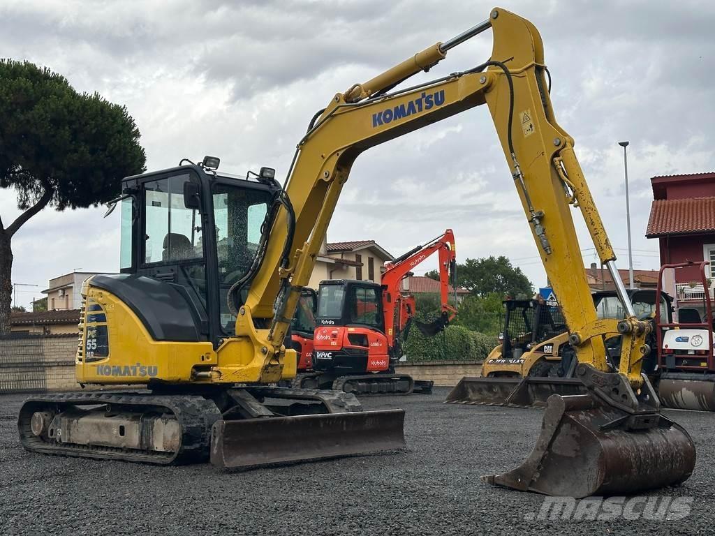 Komatsu PC55-MR3 Mini kotrók < 7t