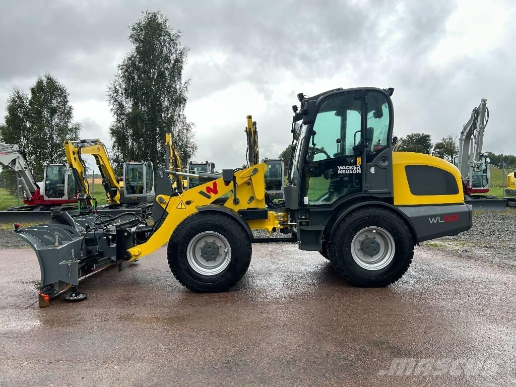 Wacker Neuson WL52 Gumikerekes homlokrakodók