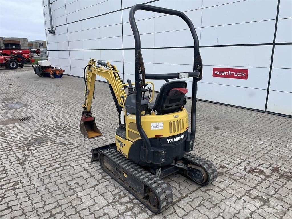 Yanmar VIO12 Gumikerekes kotrók