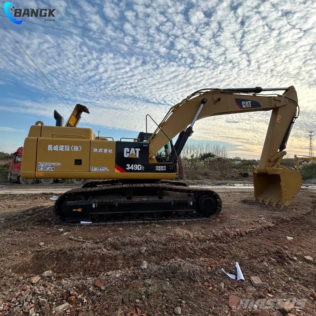 CAT 349D2 Lánctalpas kotrók