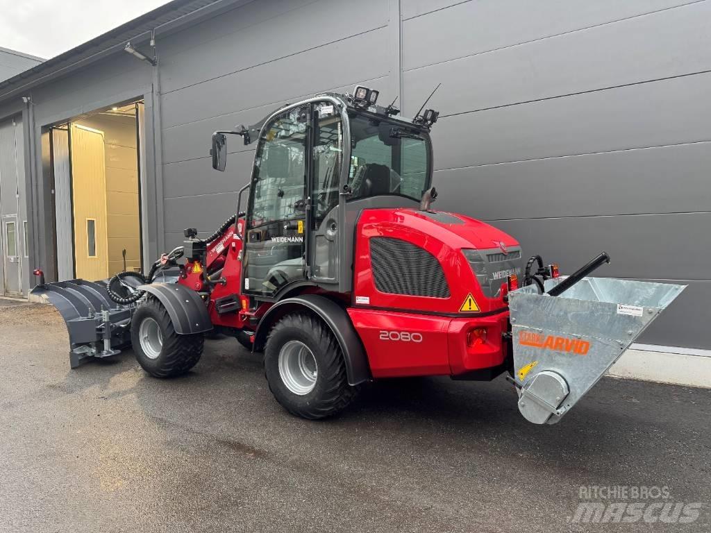 Weidemann 2080 Gumikerekes homlokrakodók