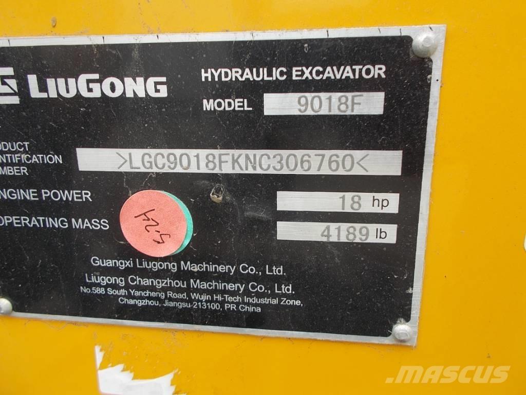 LiuGong 9018 F Mini kotrók < 7t