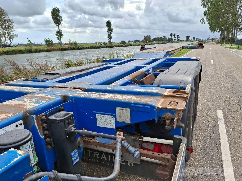 D-tec CT-60-05D Konténerkeret / Konténeremelő félpótkocsik