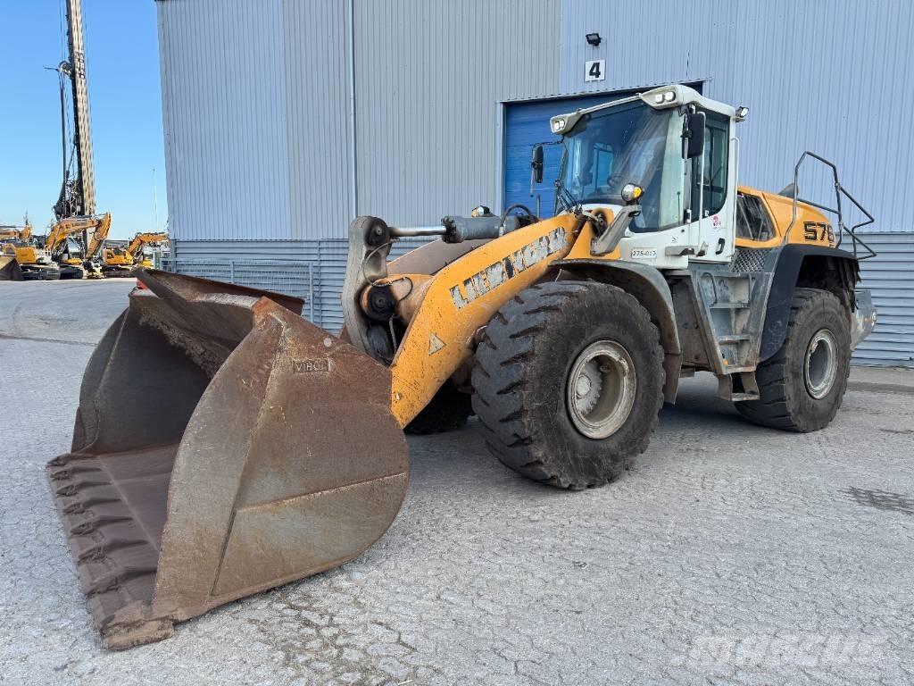 Liebherr L576 Gumikerekes homlokrakodók