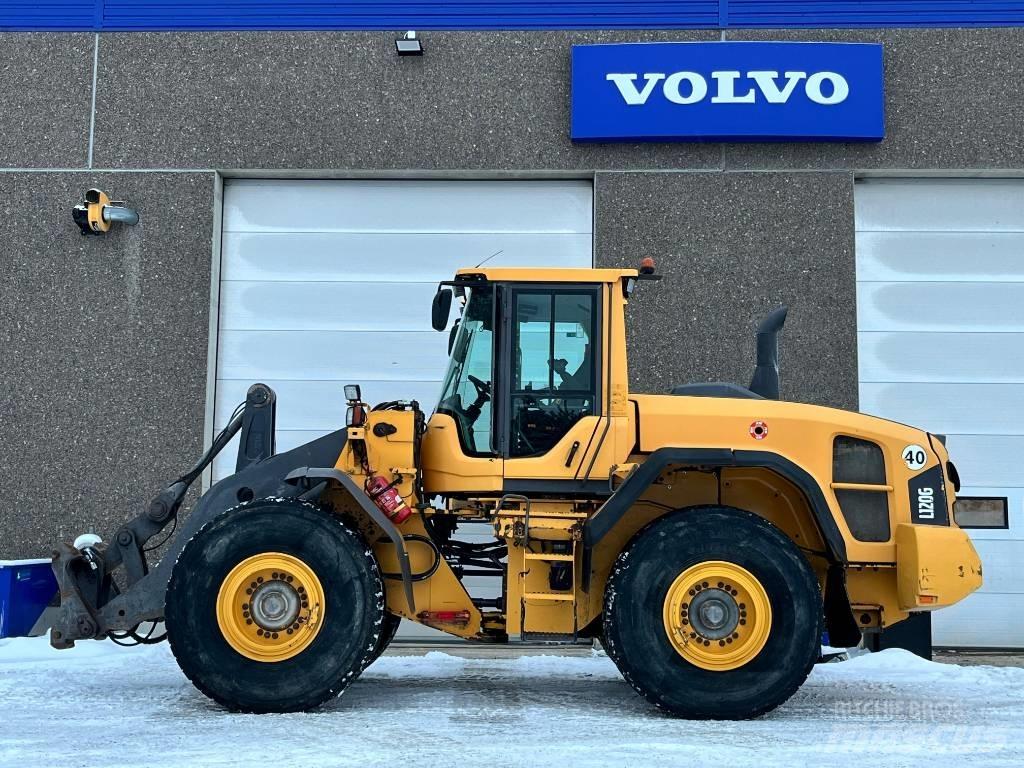 Volvo L 120 G Gumikerekes homlokrakodók