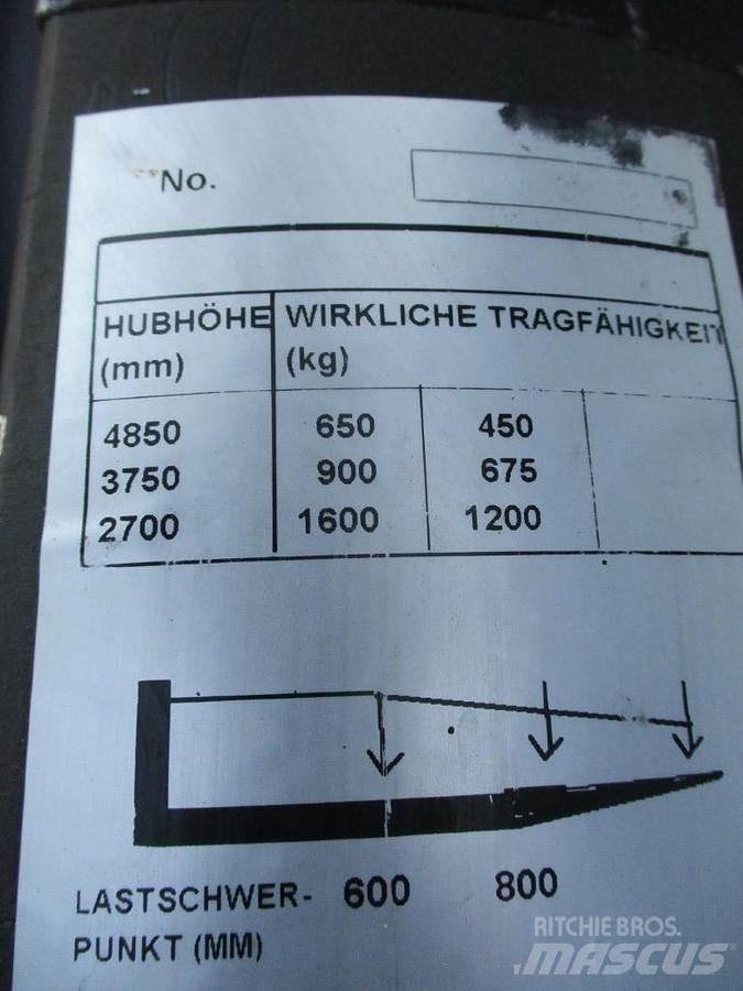 BT SPE 160 Gyalogkíséretű targonca