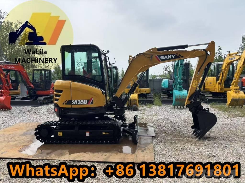 Sany SY 35 U Mini kotrók < 7t