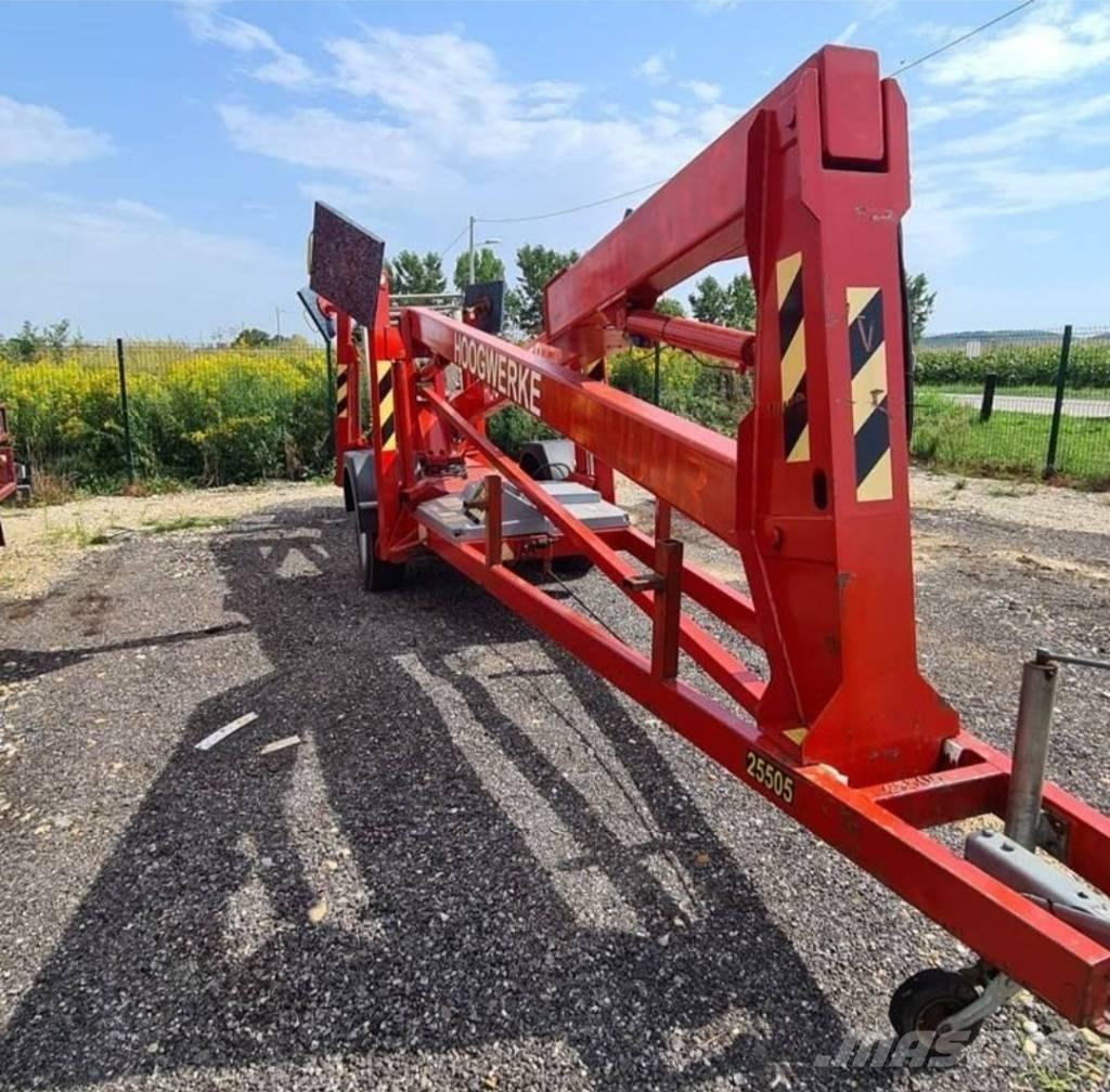 Sky High 1800 Pótkocsira szerelt emelők és állványok