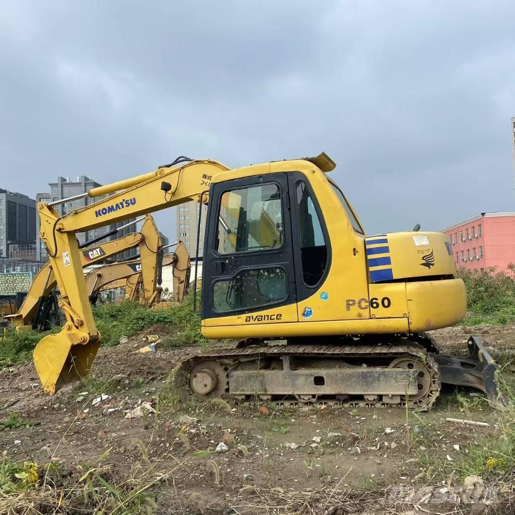 Komatsu PC 60-7 Mini kotrók < 7t