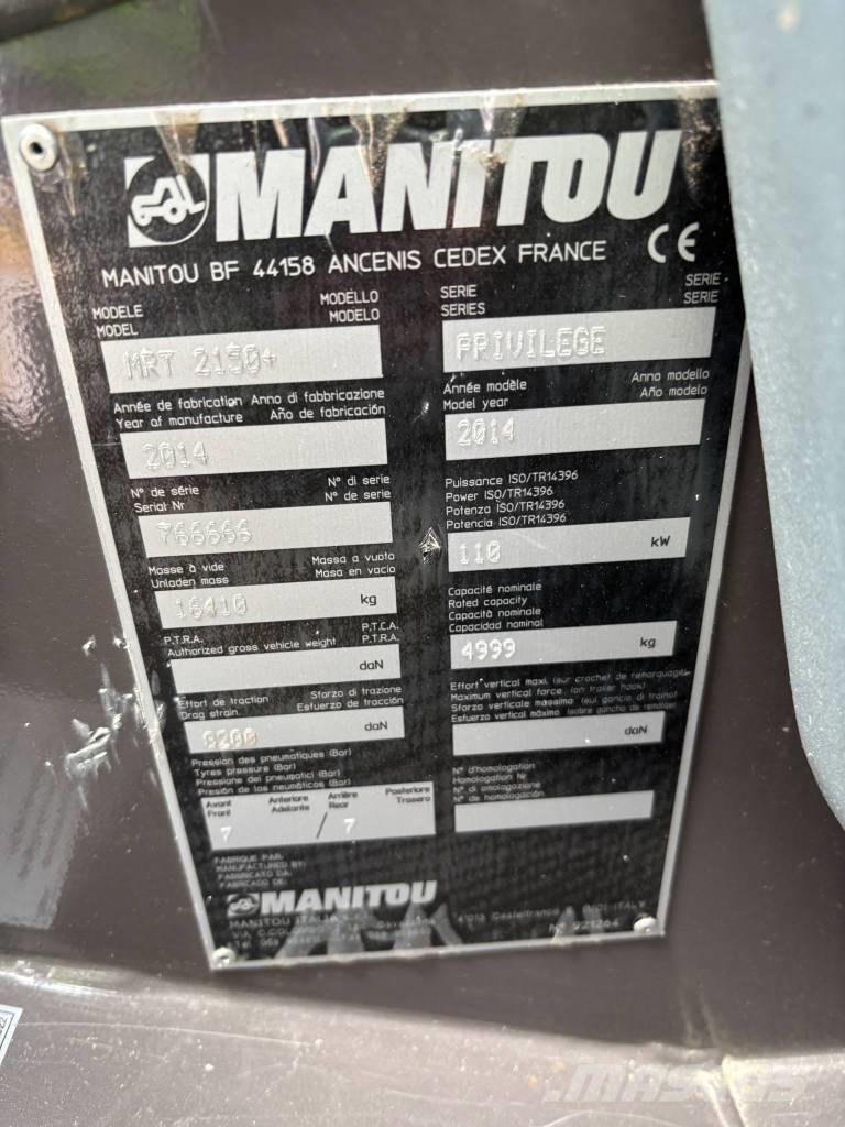 Manitou MRT 2140+ Teleszkópos rakodók