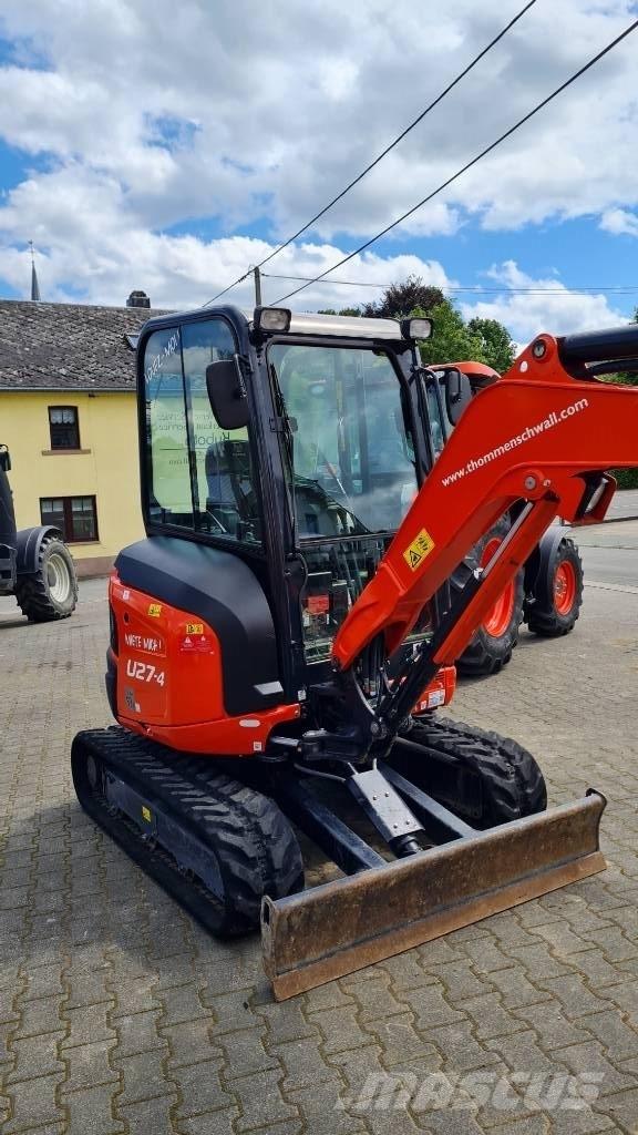 Kubota U27-4 Hi-Lux Mini kotrók < 7t