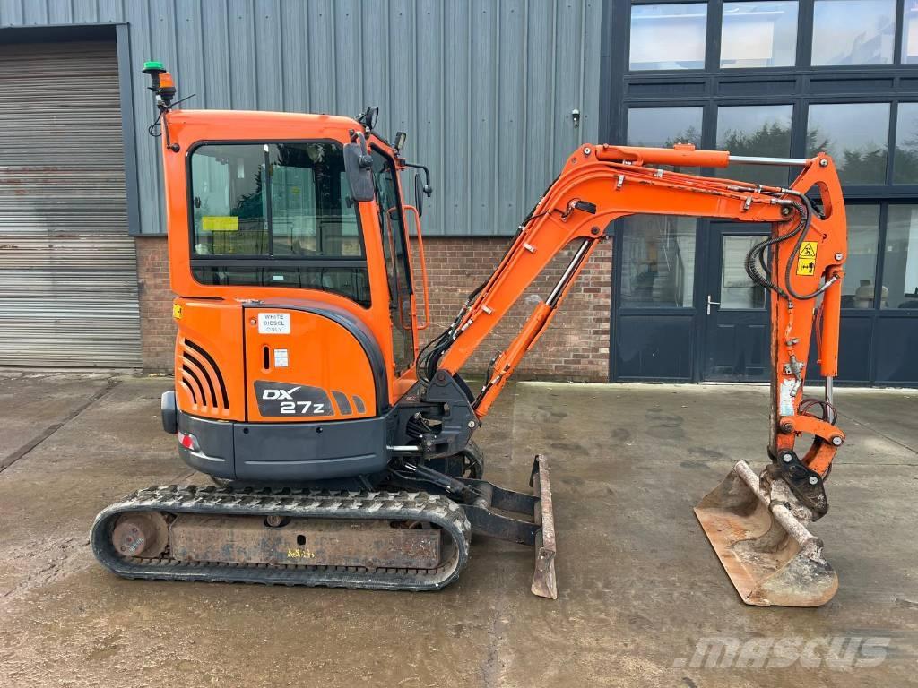 Doosan DX 27 Z Mini kotrók < 7t