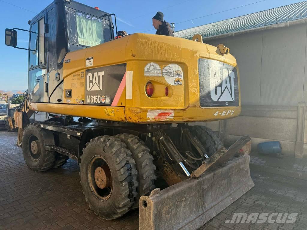 CAT M 315 D Gumikerekes kotrók
