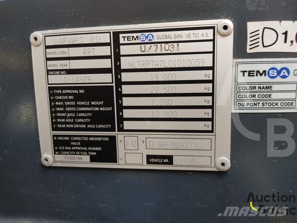 Temsa Safari RD Egyéb