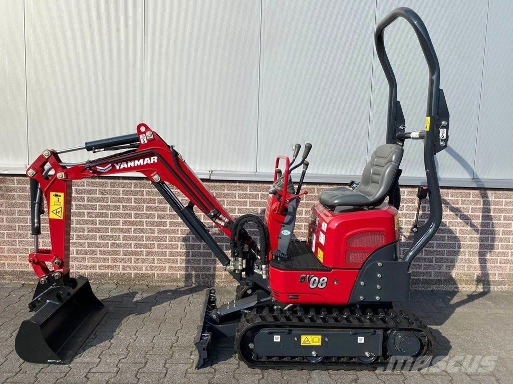Yanmar SV08 Mini kotrók < 7t