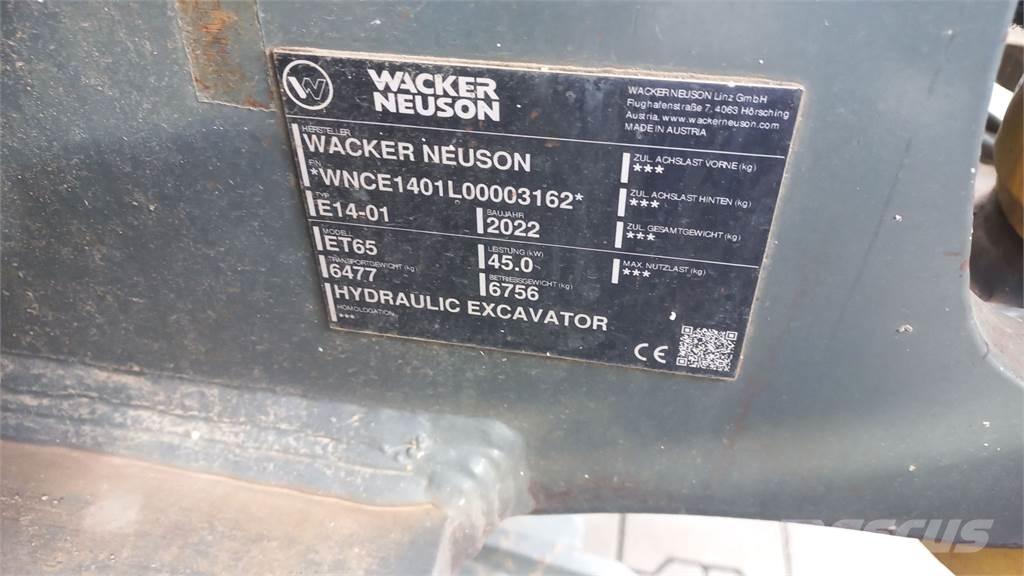 Wacker Neuson ET65 Lánctalpas kotrók