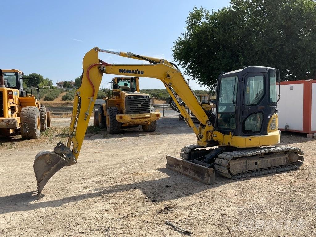 Komatsu PC 55 Mini kotrók < 7t