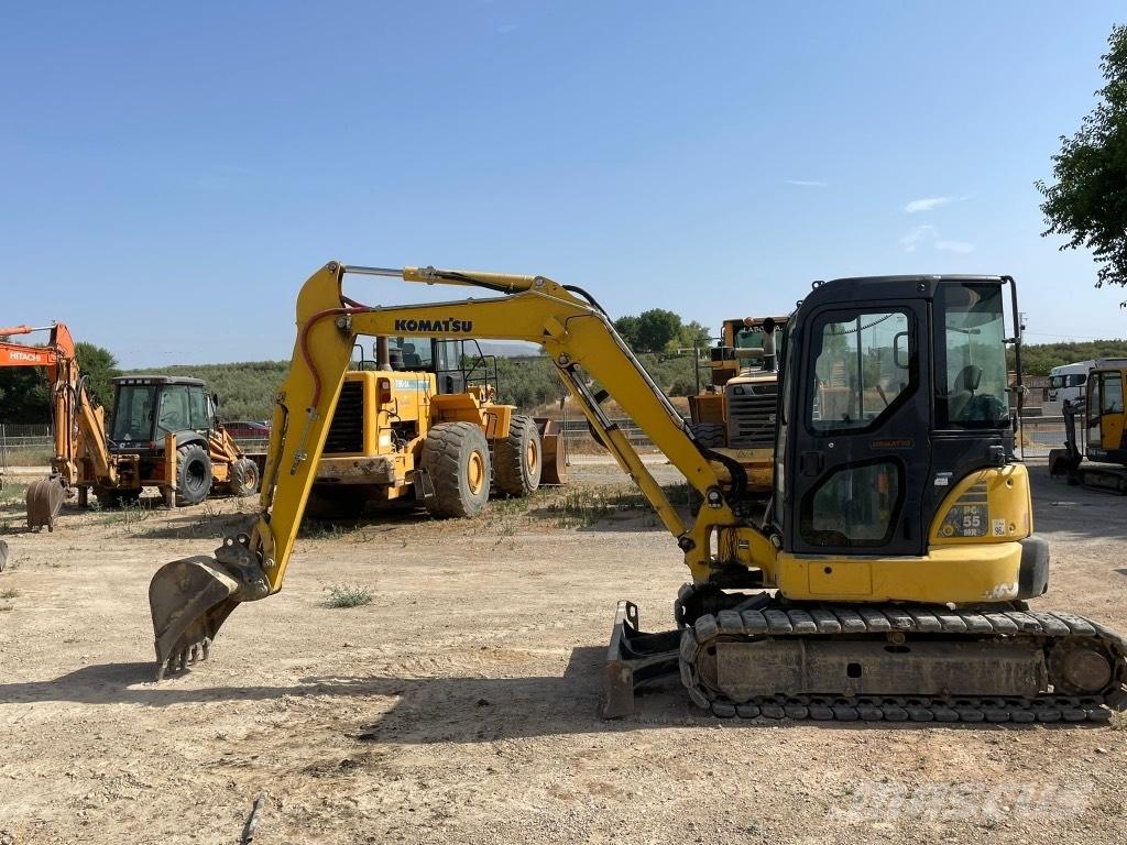 Komatsu PC 55 Mini kotrók < 7t