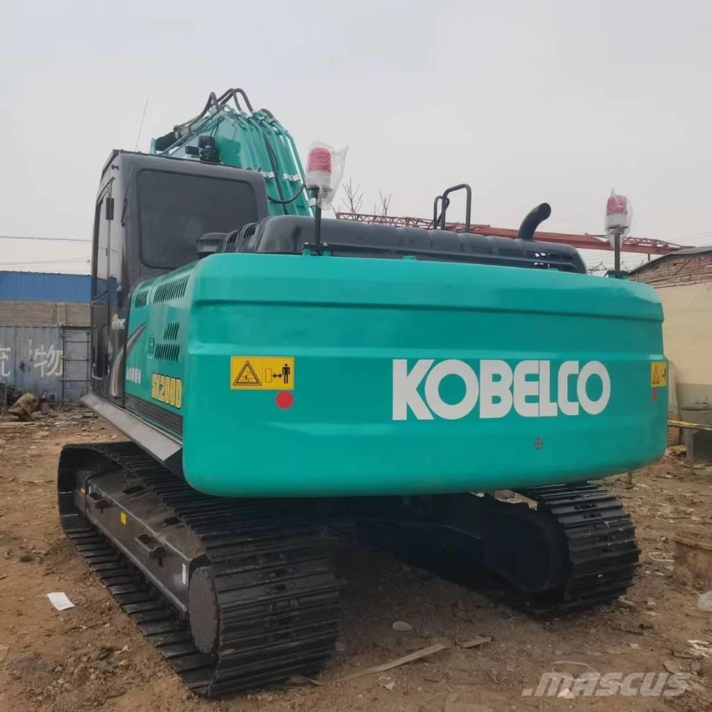 Kobelco SK 200 D Lánctalpas kotrók