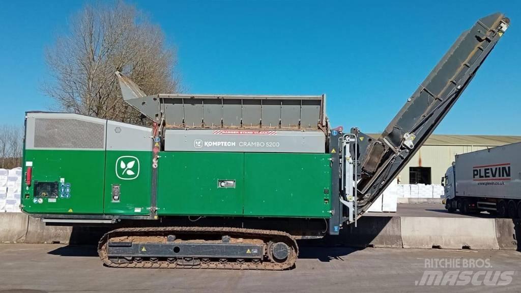 Komptech Crambo 5200 Irat megsemmisítők