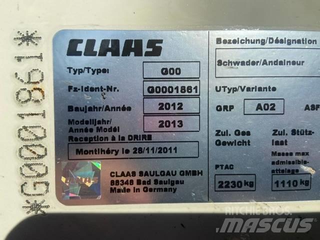CLAAS Liner 1650 Rendforgatók