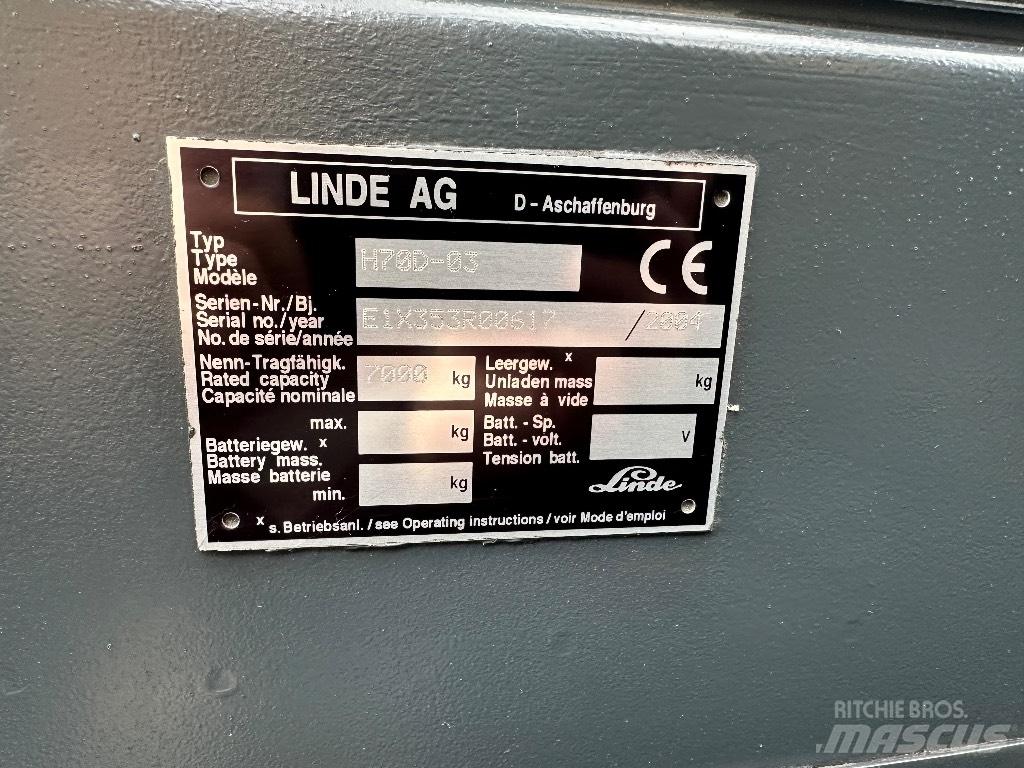 Linde H 70 D-3 Dízel targoncák