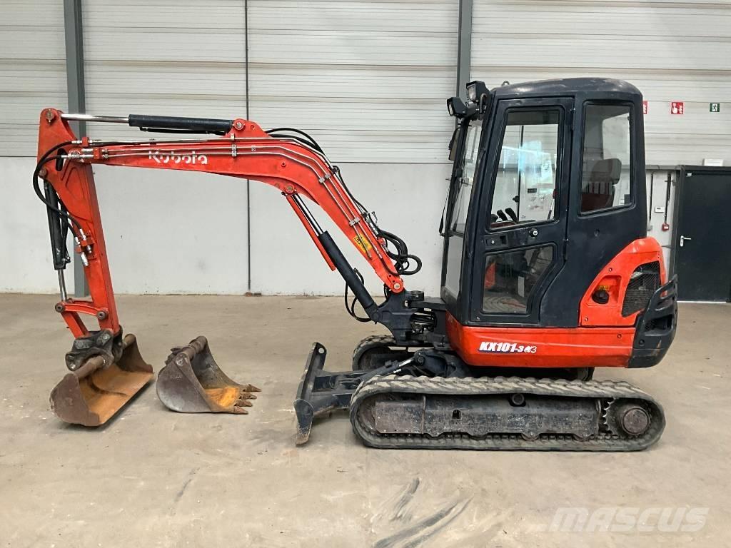 Kubota KX 101-3 A 3 Mini kotrók < 7t