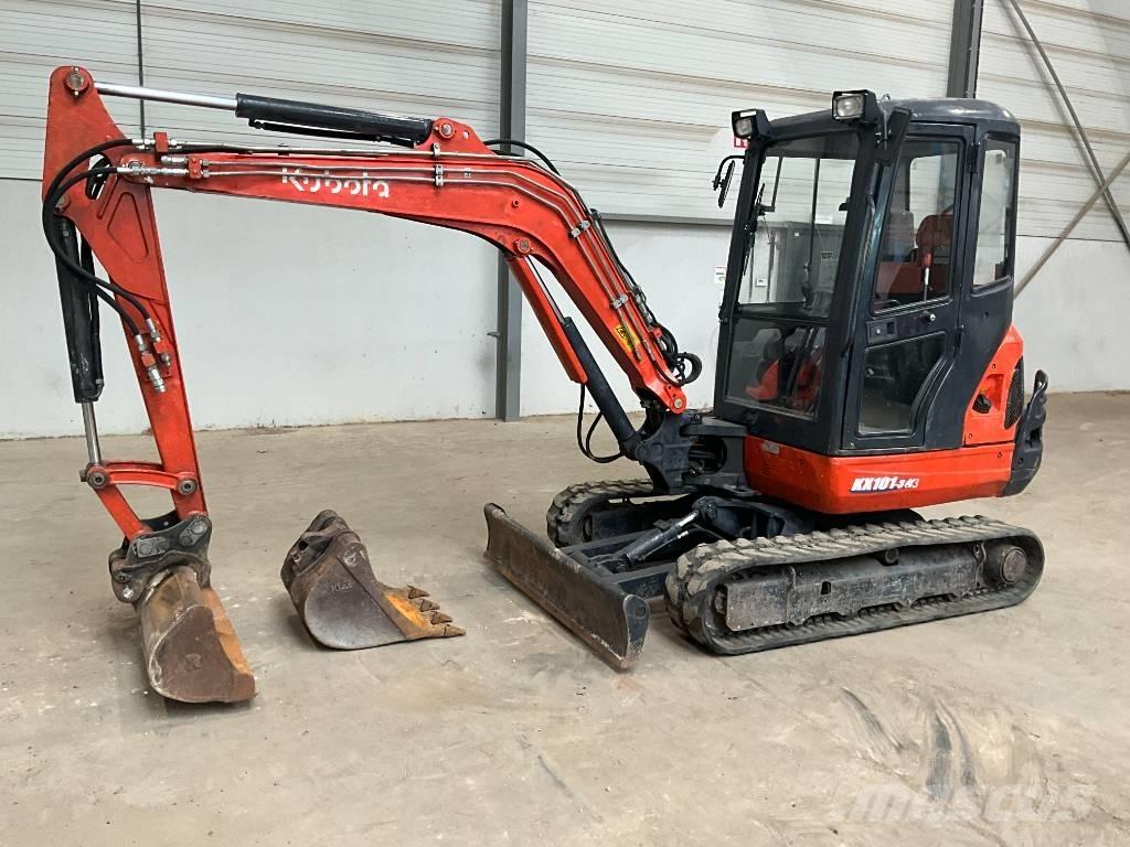 Kubota KX 101-3 A 3 Mini kotrók < 7t
