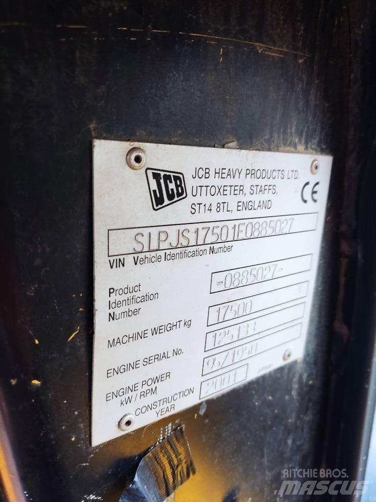 JCB JS 175 W Gumikerekes kotrók
