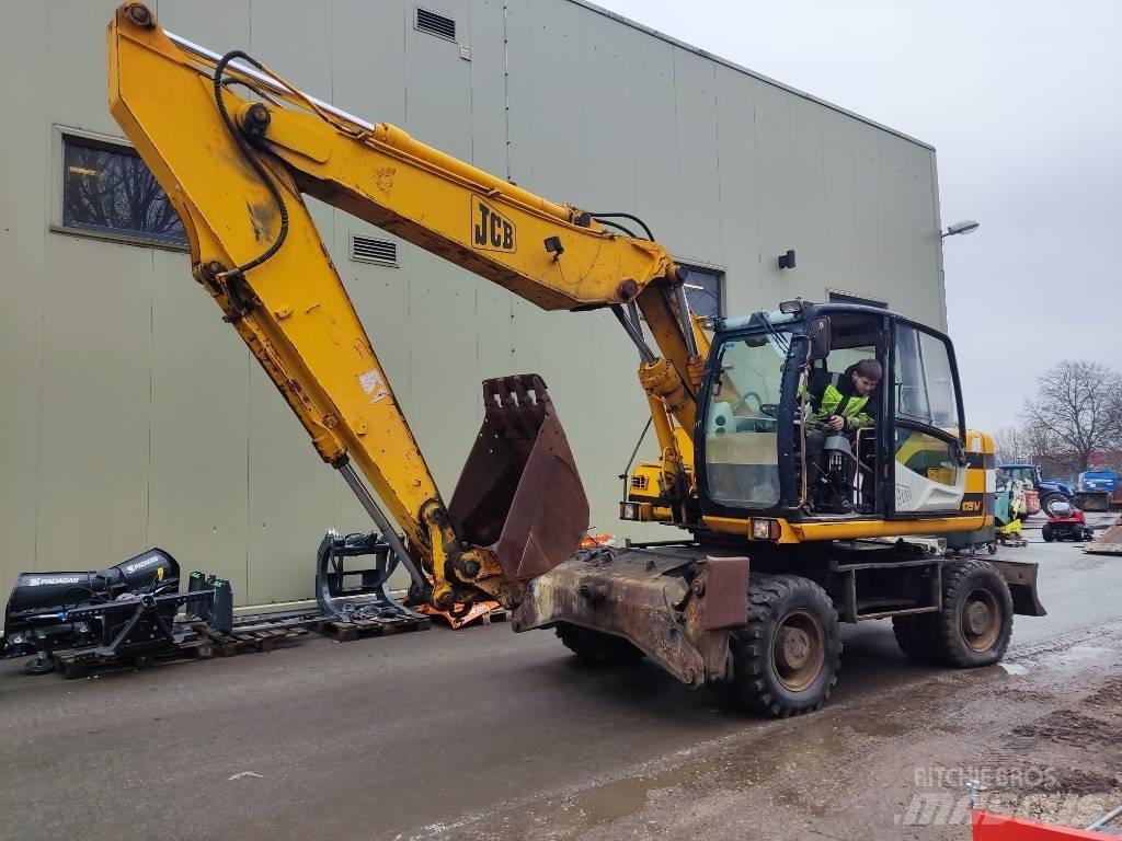 JCB JS 175 W Gumikerekes kotrók