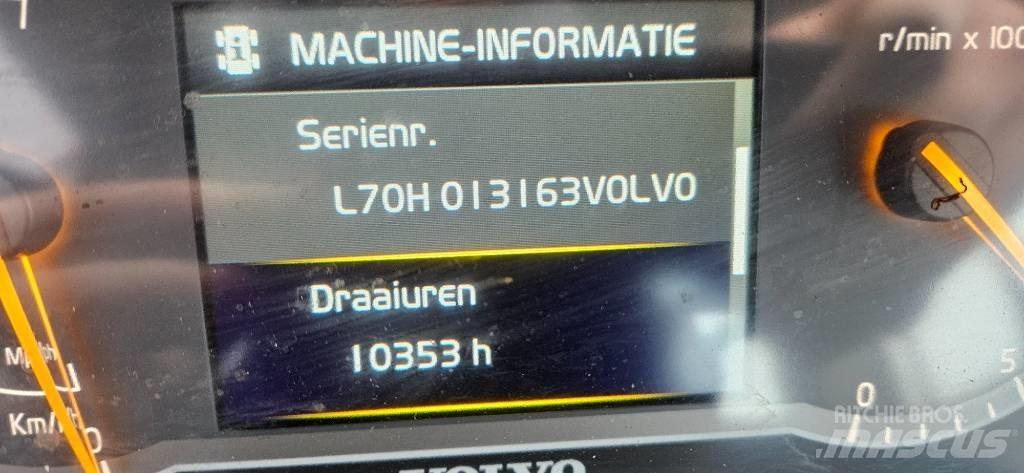 Volvo L 70 H Gumikerekes homlokrakodók