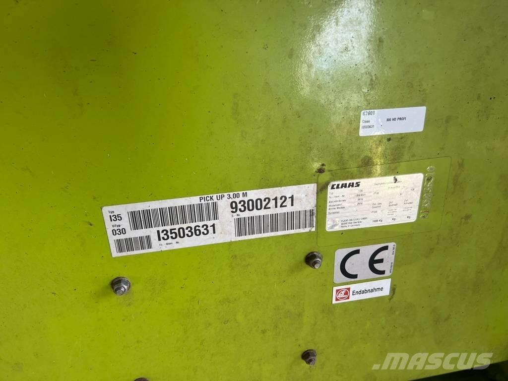 CLAAS PU 300 HD Egyéb szálastakarmányozási gépek