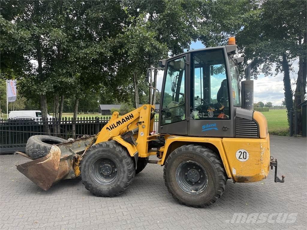 Ahlmann AL85 Gumikerekes homlokrakodók