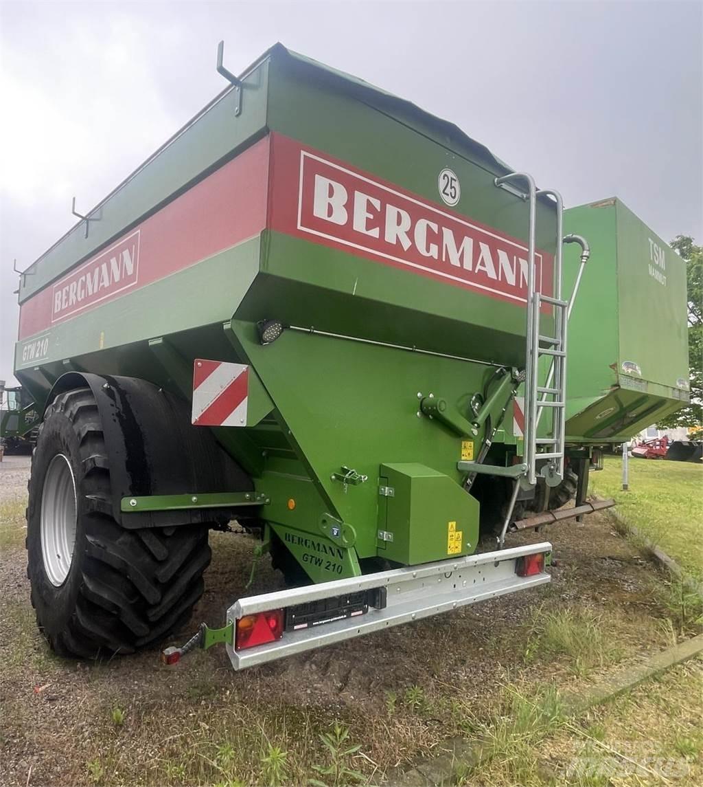 Bergmann GTW 210 Gabona átrakó kocsik