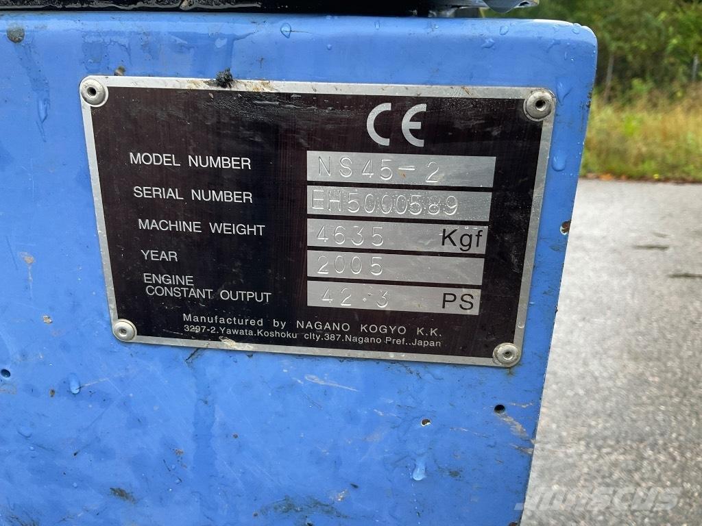 Nagano N50 Egyéb rakodók - kotrók és tartozékok