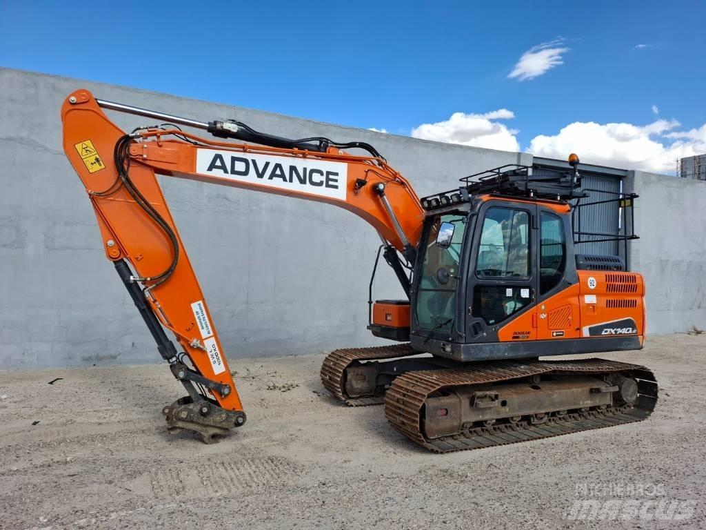 Doosan DX 140LC-5 Lánctalpas kotrók