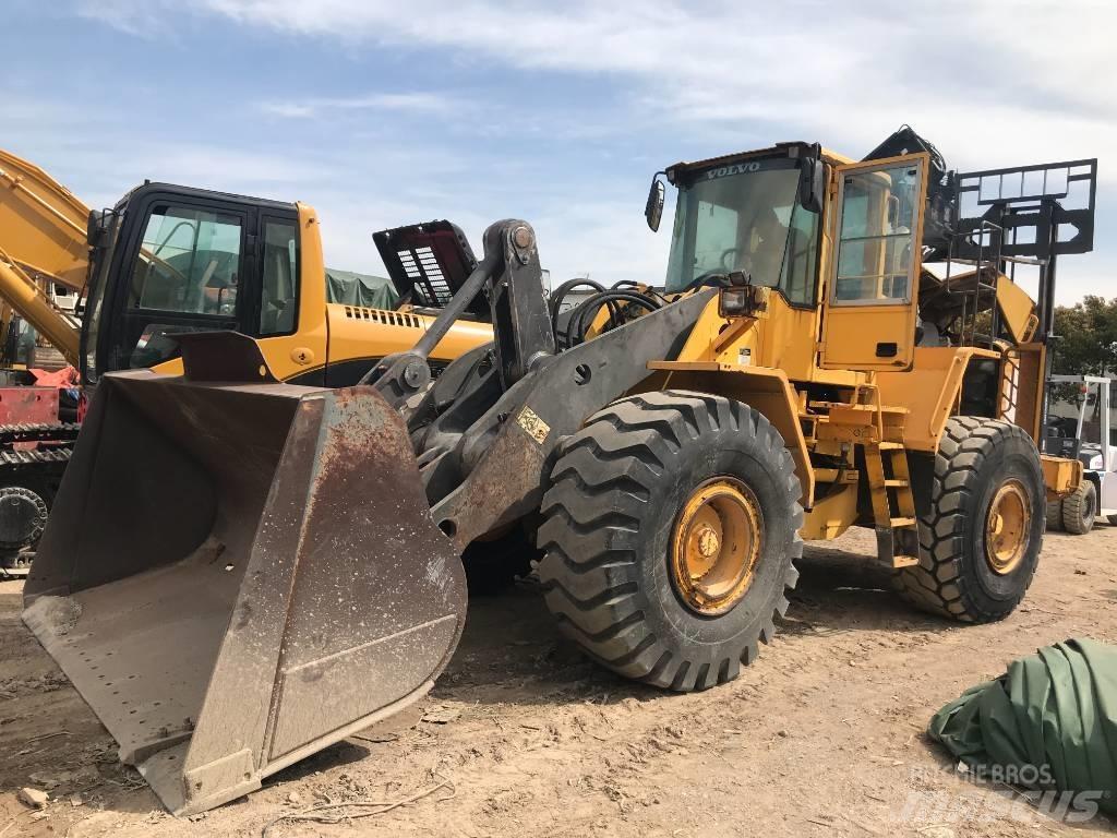 Volvo L 150 E Gumikerekes homlokrakodók