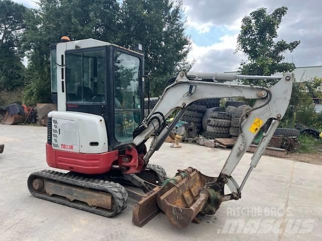 Takeuchi TB 23 R Mini kotrók < 7t