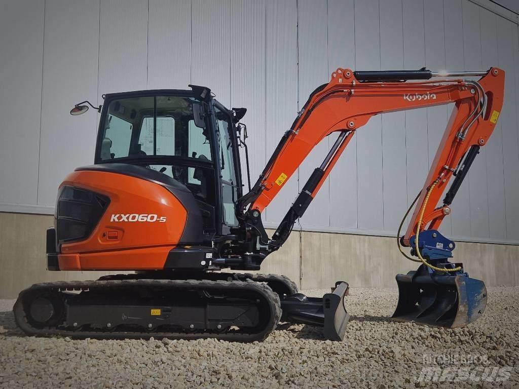 Kubota KX 060-5 Mini kotrók < 7t