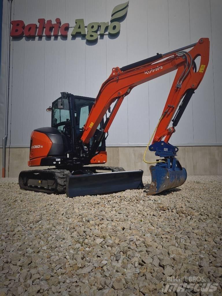 Kubota KX 060-5 Mini kotrók < 7t