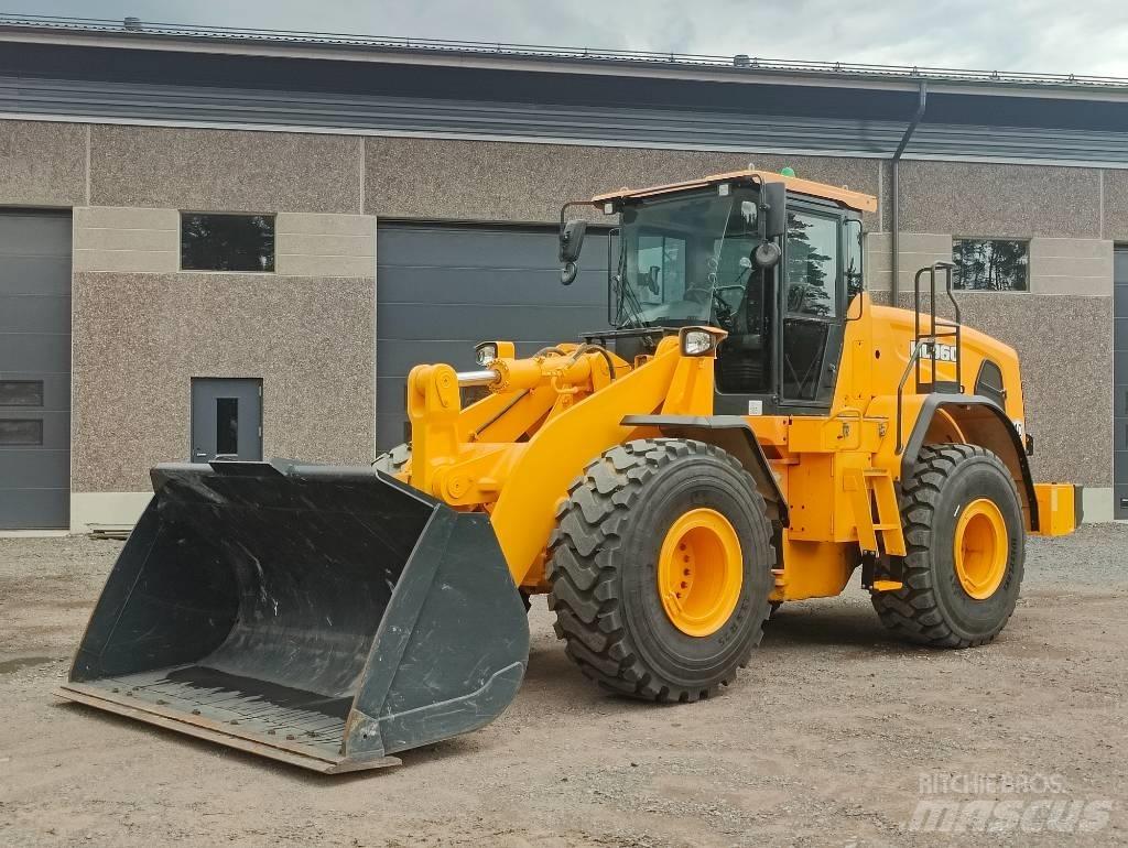 Hyundai HL 960 Gumikerekes homlokrakodók