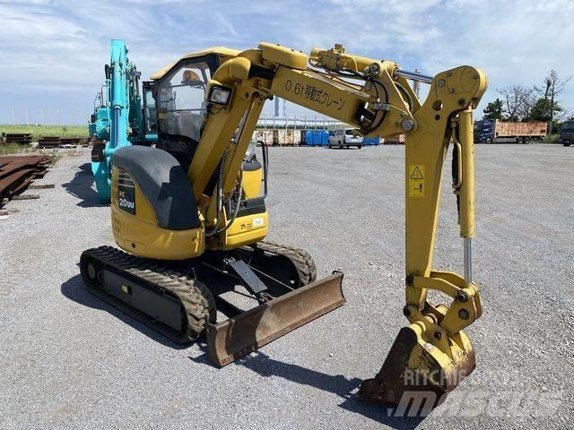 Komatsu PC20UU-5 Mini kotrók < 7t