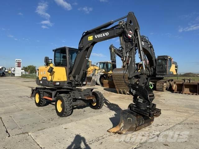 Volvo EW60E Gumikerekes kotrók