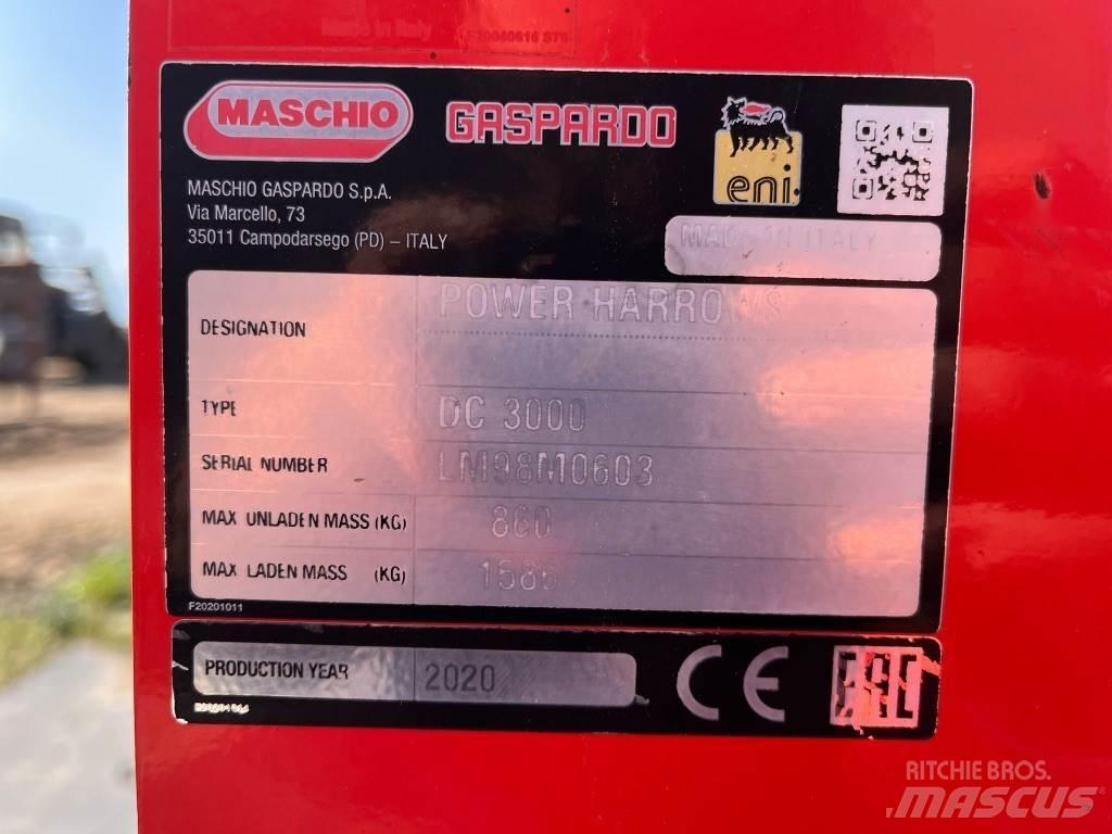 Maschio DC 3000 Kardánhajtású ekék és Forgó-boronák